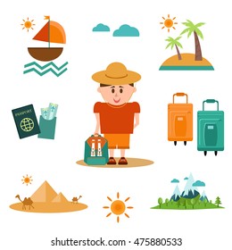 Travel around the world.