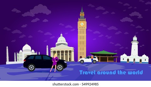 Travel around the world