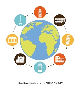 travel around the world design 
