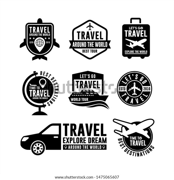 Travel Around The World\
Design Logo Set