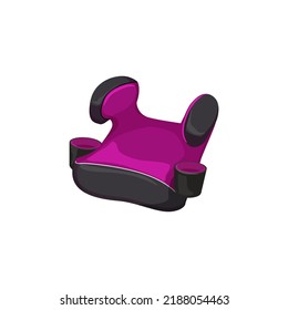 travel baby car seat cartoon. travel baby car seat sign. isolated symbol vector illustration