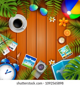 Travel background . vector illustration