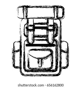 travel backpack icon 
