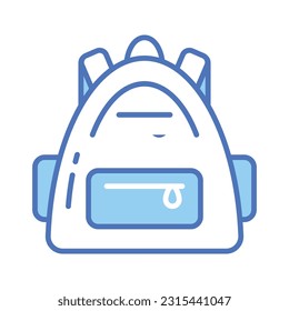 Travel backpack vector design, hiking bag icon easy to use in web, mobile and all presentation project