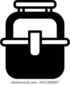 Travel bag in the concept of travel. The suitcase is open and has a lock on it