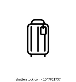 travel, bag icon
