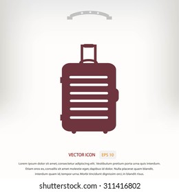travel bag icon
