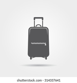 Travel bag icon