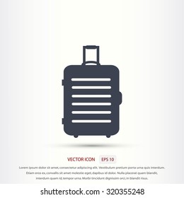 travel bag icon