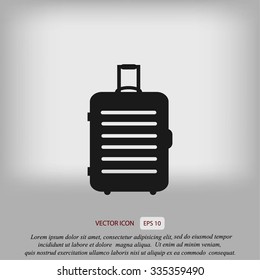 travel bag icon