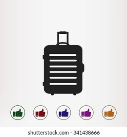 travel bag icon