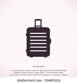 travel bag icon