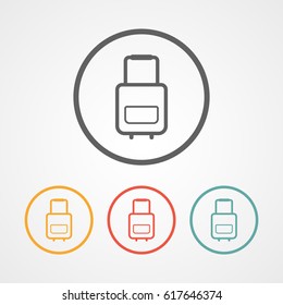 travel bag icon