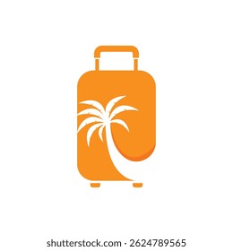 travel bag icon for travel agency vector illustration design
