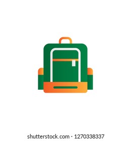 travel bag icon design with creative modern concept and simple logo creative shape style design vector eps 10