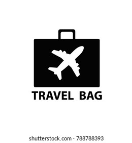 TRAVEL BAG ICON LOGO