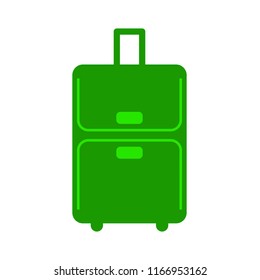 Travel Bag Icon - Suitcase, Travel And Tourism Concept, Holiday Icon