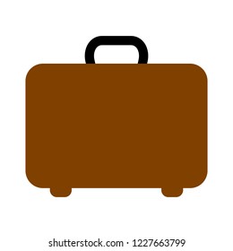 Travel Bag Icon - Suitcase, Travel And Tourism Concept, Holiday Icon