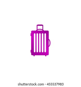 travel bag icon. Vector concept illustration for design.