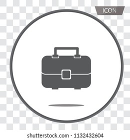 Travel Bag icon vector isolated on white background.