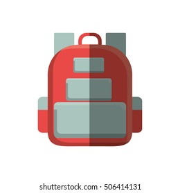 travel bag isolated icon vector illustration design