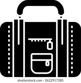 Bolso de viaje Line Vector Icon Design