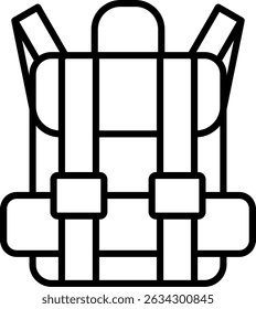 Travel Bag New Creative Icon Design Vector