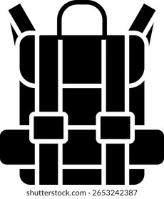 Travel Bag New Creative Icon Design Vector