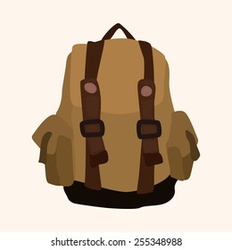 travel bag theme elements