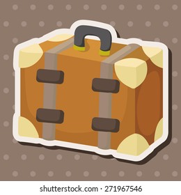 travel bag theme elements