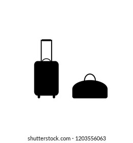 Travel bag vector