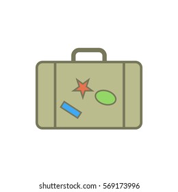 Travel Bag Vector