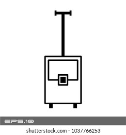 Travel Bag Vector Icon