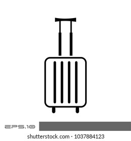 Travel Bag Vector Icon