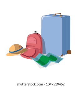 Travel Bag Vector illustration