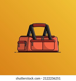 Travel bag, Vector illustration eps.10