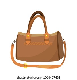 travel bag. vector. trip.