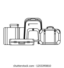 travel baggage icon