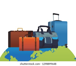 travel baggage icon