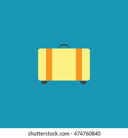 travel baggage vector icon