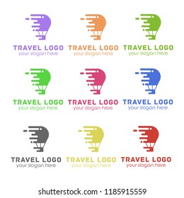 travel balloon logo