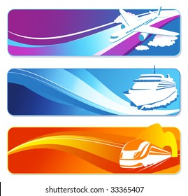 Travel banners