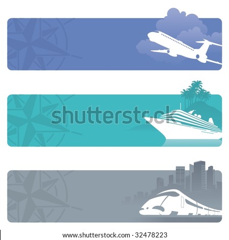 Travel banners
