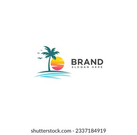 travel blog logo Design Template Vector