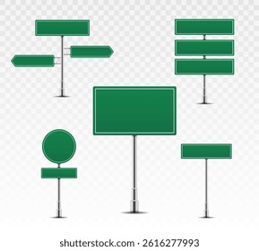 Travel board with direction signpost and stop sign on square plate includes empty vector frame for city information and background road sign with street arrow in modern highway concept