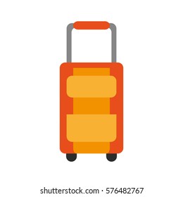 travel briefcase icon