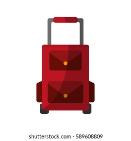 travel briefcase icon