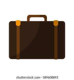 travel briefcase icon