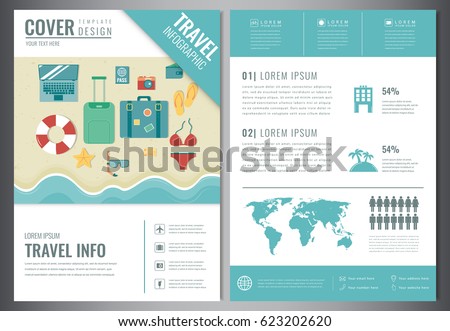 travel brochure design template