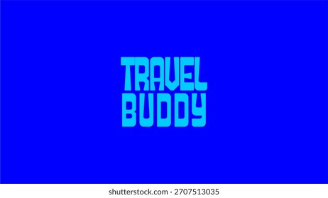Travel Buddy Vector Logo Kunstwerk - Kunstwerke